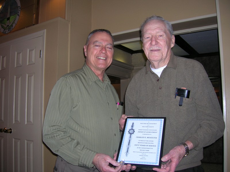 FDNY Holy Name Society - 50 Year Members