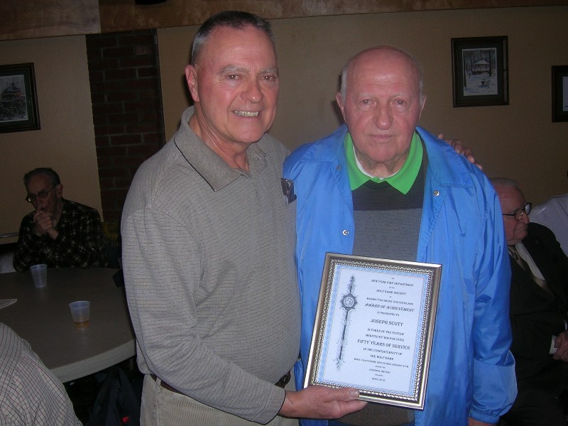 FDNY Holy Name Society - 50 Year Members